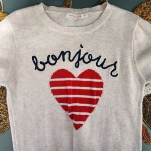 Monoprix Kids Bonjour Sweater